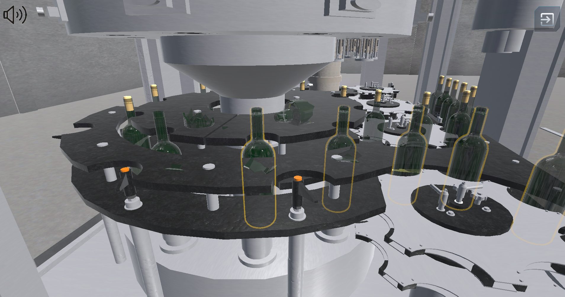 Simulador Llenadora: Concha y Toro